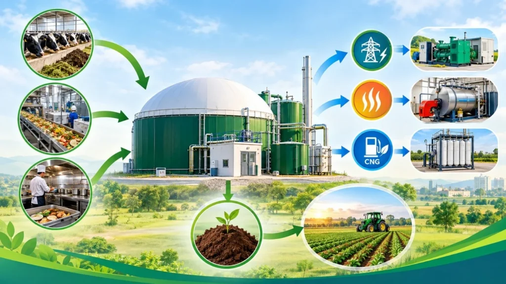 Benefits of Installing a Commercial or Industrial Biogas Plant