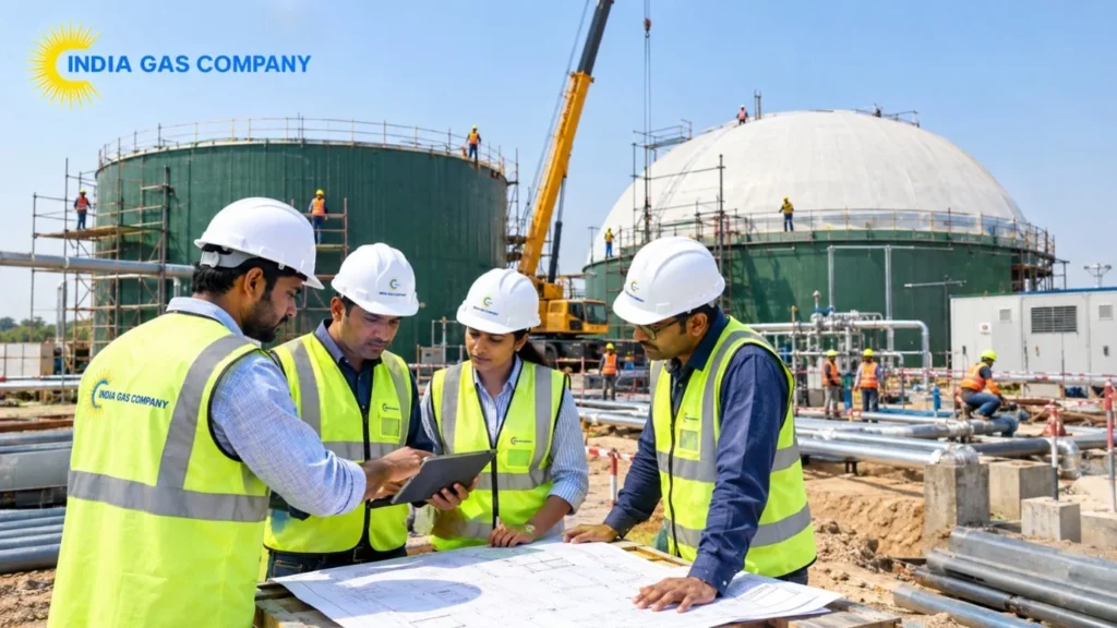 Biogas Plant Installation Process