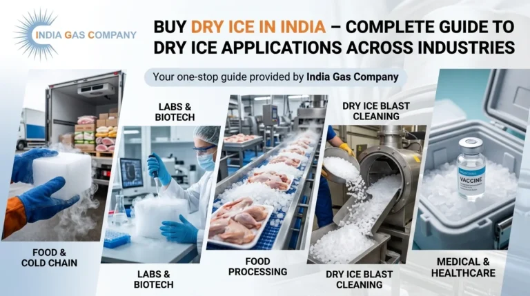 Buy Dry Ice in India – Complete Guide to Dry Ice Applications Across Industries