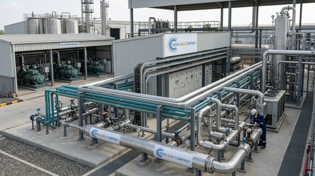 CO₂ Recovery Plant Utilities and Infrastructure Utility and infrastructure systems supporting a CO₂ Recovery Plant