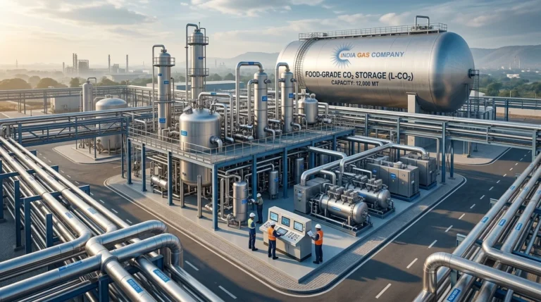 CO2 Recovery Plant Setup and food-grade CO2 Production Plant