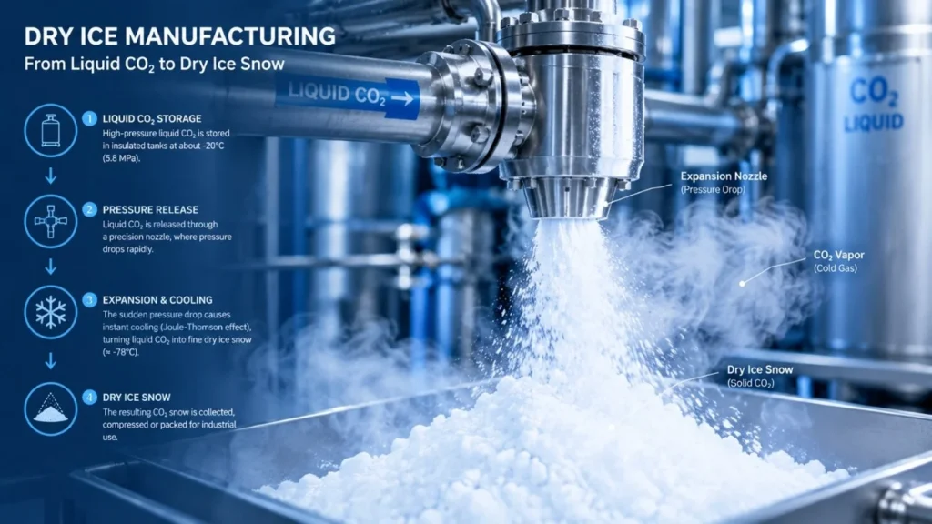 Dry Ice Manufacturing: Understanding the Process Dry Ice Manufacturing: Understanding the Process