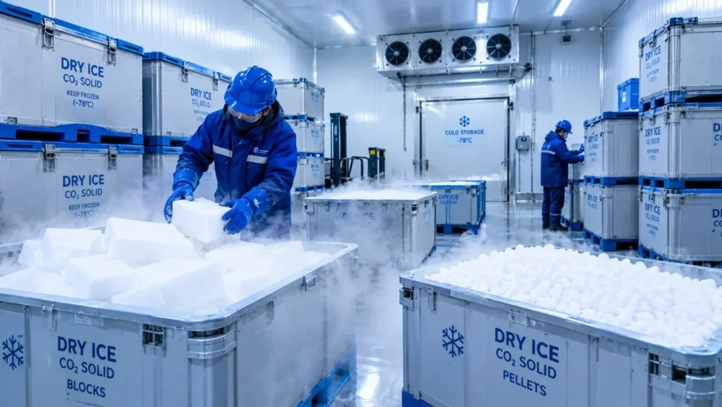 dry-Dry Ice Storage: Protecting Product Quality After Productionice-storage-and-packaging-india-gas-company Dry Ice Storage: Protecting Product Quality After Production