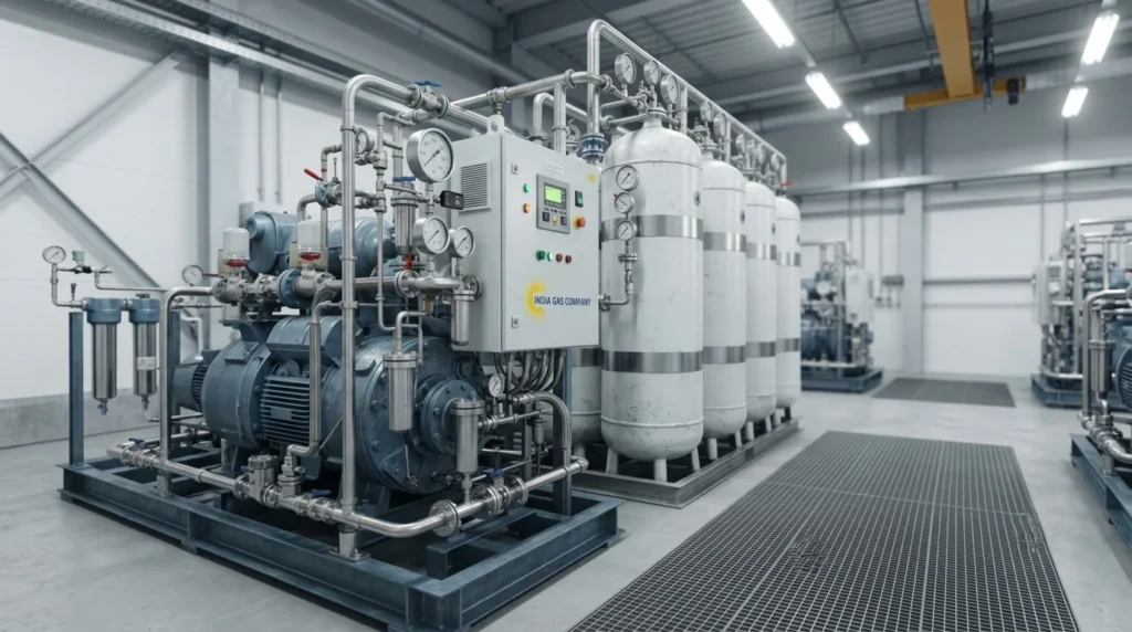 Key Components Involved in CNG Plant Setup